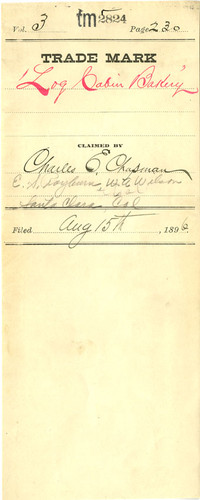 Old Series Trademark No. 2824