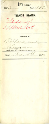 Old Series Trademark No. 3330