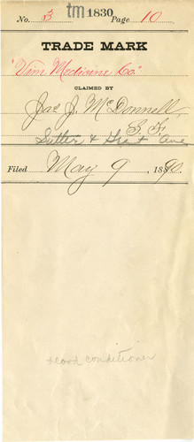 Old Series Trademark No. 1830