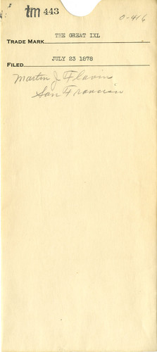 Old Series Trademark No. 0443