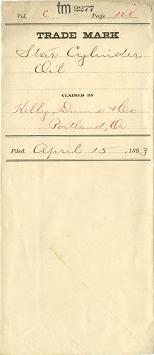 Old Series Trademark No. 2277