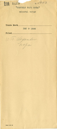 Old Series Trademark No. 1419a