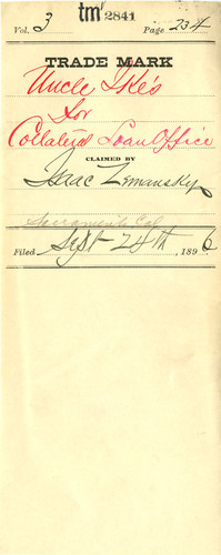 Old Series Trademark No. 2841