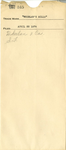 Old Series Trademark No. 0345