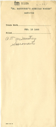 Old Series Trademark No. 1228