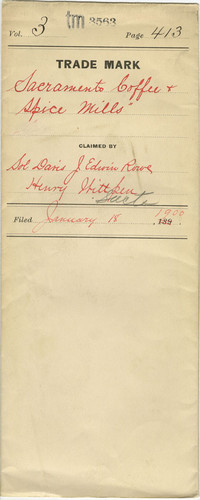 Old Series Trademark No. 3563