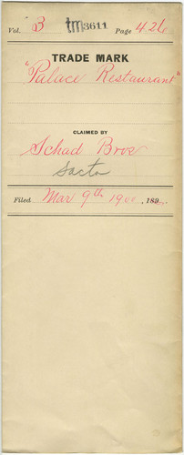 Old Series Trademark No. 3611