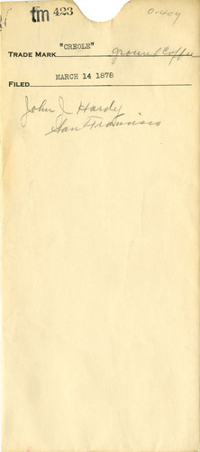 Old Series Trademark No. 0423