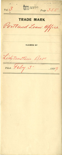 Old Series Trademark No. 3352