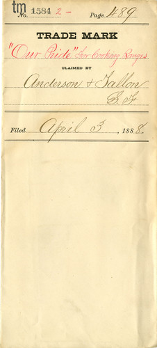 Old Series Trademark No. 1584