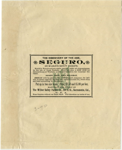 Old Series Trademark No. 2116