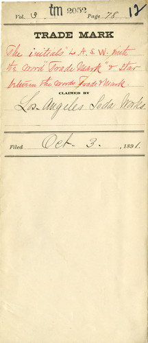 Old Series Trademark No. 2052