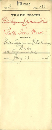 Old Series Trademark No. 2615