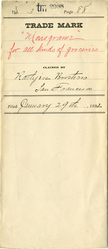 Old Series Trademark No. 2088