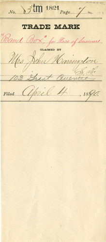 Old Series Trademark No. 1821