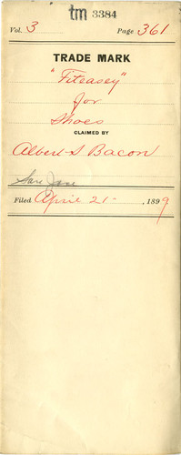 Old Series Trademark No. 3384