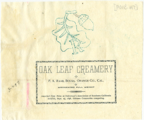 Old Series Trademark No. 3109
