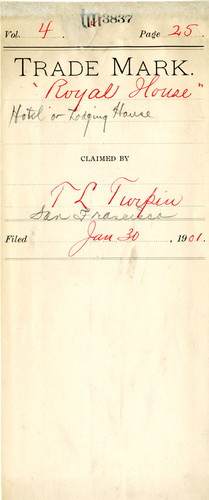 Old Series Trademark No. 3837