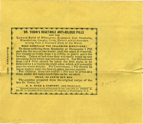 Old Series Trademark No. 2187