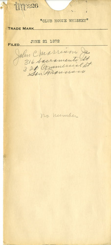 Old Series Trademark No. 0226