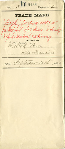 Old Series Trademark No. 2188