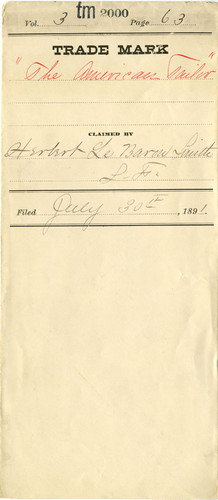 Old Series Trademark No. 2000