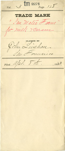 Old Series Trademark No. 2271