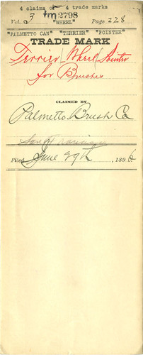 Old Series Trademark No. 2798