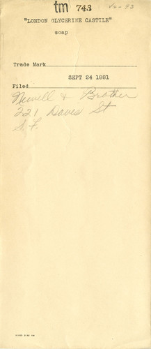 Old Series Trademark No. 0743