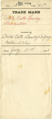 Old Series Trademark No. 2004