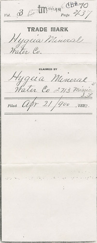 Old Series Trademark No. 3648