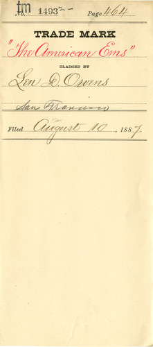 Old Series Trademark No. 1493