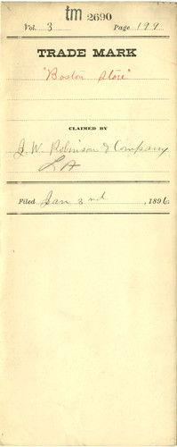 Old Series Trademark No. 2690