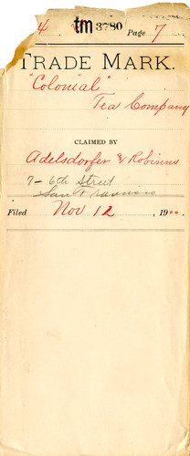 Old Series Trademark No. 3780