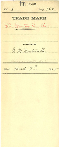 Old Series Trademark No. 2543