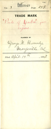 Old Series Trademark No. 2947