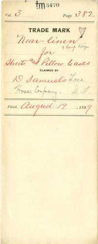 Old Series Trademark No. 3470