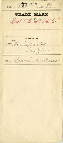 Old Series Trademark No. 2113