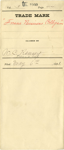 Old Series Trademark No. 1960