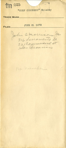 Old Series Trademark No. 0225