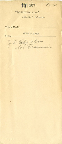 Old Series Trademark No. 0867