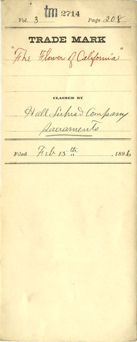 Old Series Trademark No. 2714