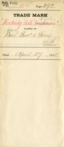 Old Series Trademark No. 1601