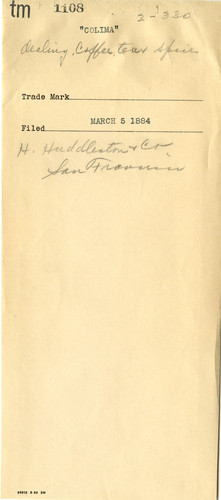 Old Series Trademark No. 1108