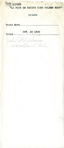 Old Series Trademark No. 3769