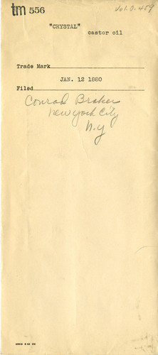 Old Series Trademark No. 0556