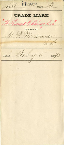 Old Series Trademark No. 1802