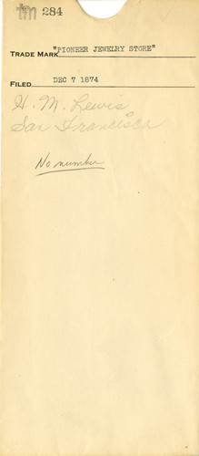 Old Series Trademark No. 0284