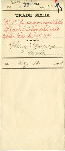 Old Series Trademark No. 2294