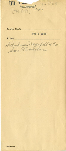 Old Series Trademark No. 1399